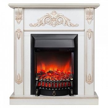 Электрокамин RealFlame  Anita WT с очагом Fobos Lux Black