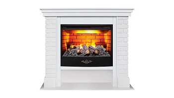 Электрокамин RealFlame  BRIXTON 25'5 WT с очагом FireStar 25,5 3D