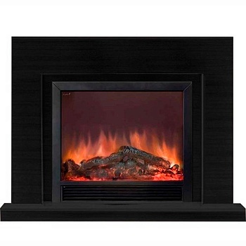 Каминокомплект Glenrich Астория Delux 33 Sharm33 black шоколад