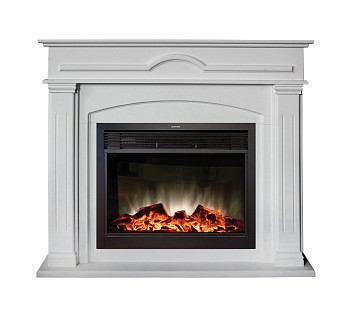 Электрокамин RealFlame Mirra 26 WT с MoonBlaze S LUX BL