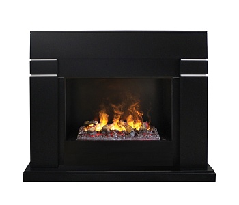 Электрокамин RealFlame Lindelse 26 BL 3D Cassette 630 + Black вставка