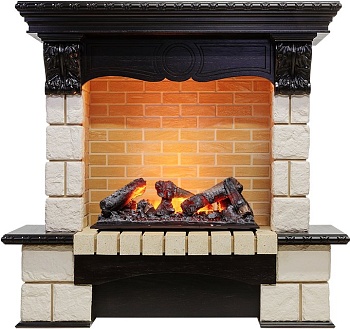 Каминокомплект Dimplex Pierre Luxe - Венге / Шампань (Высота 1035мм) с очагом Cassette 600 NH