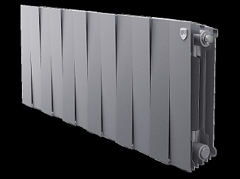 Радиатор Royal Thermo PianoForte 300 /Silver Satin - 12 секц.