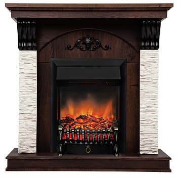 Электрокамин RealFlame  Corfino NT с очагом Fobos Lux BL S