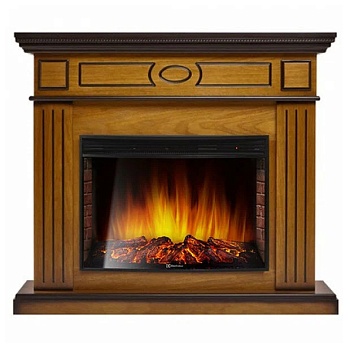 Каминокомплект Electrolux Bianco 25 с очагом EFP/P-2720RLS шпон орех