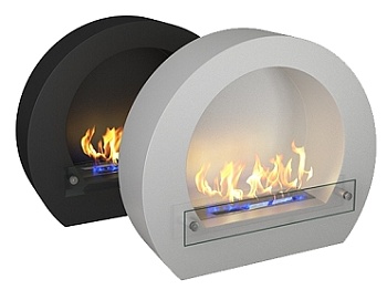 Биокамин настенный Zefire Barrel черный