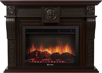 Каминокомплект Electrolux Vittoriano 30 с очагом EFP/P-3020LS темный дуб