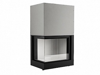 Каминная дровяная топка MCZ Forma 75 dx угловое стекло левое