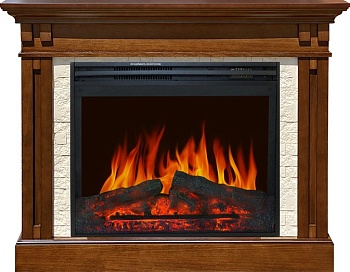 Каминокомплект Royal Flame  Cambridge - Темный дуб с очагом Jupiter FX New