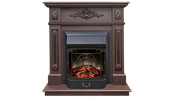 Электрокамин RealFlame  Lilian DN с очагом Majestic Lux BL S