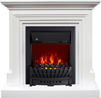 Каминокомплект Royal Flame  Bradford - Белый с очагом Aspen Black
