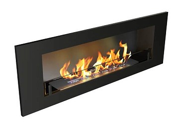 Биокамин встраиваемый Zefire Etude 1200 со стеклом (Estetic Flame)