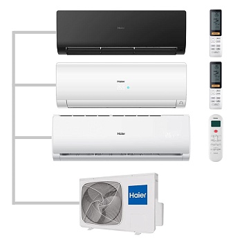 Мульти сплит-система настенная Haier AS35S2SF2FA-B / AS35S2SF2FA-W / AS12TS6HRA-M / 3U70S2SR5FA Inverter