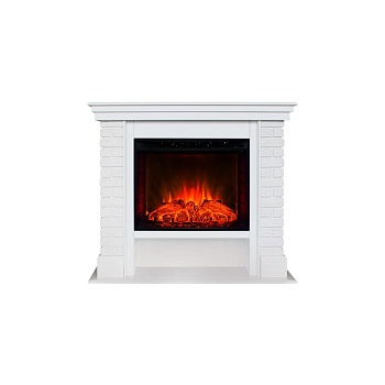 Электрокамин RealFlame  BRIXTON 25'5 WT с очагом Evrika 25,5