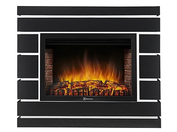 Каминокомплект Electrolux Moderno 25 с очагом EFP/P-2520LS шпон чёрный дуб