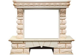 Портал Dimplex Pierre Luxe Lord - Слоновая кость/Шампань