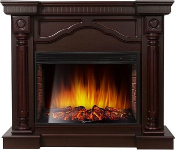 Каминокомплект Electrolux Rome 30 с очагом EFP/P-3320RLS темный дуб