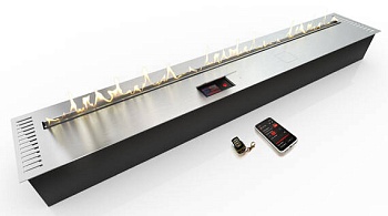 Автоматический биокамин ZeFire М 1800 шлифованный с ДУ