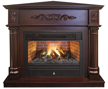 Электрокамин RealFlame Silvia Corner 26 AO c Novara 26 3D