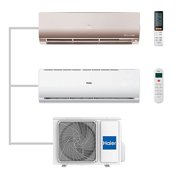 Мульти сплит-система настенная Haier AS25S2SF2FA-G / AS09TS6HRA-M / 2U50S2SM1FA-3 Inverter