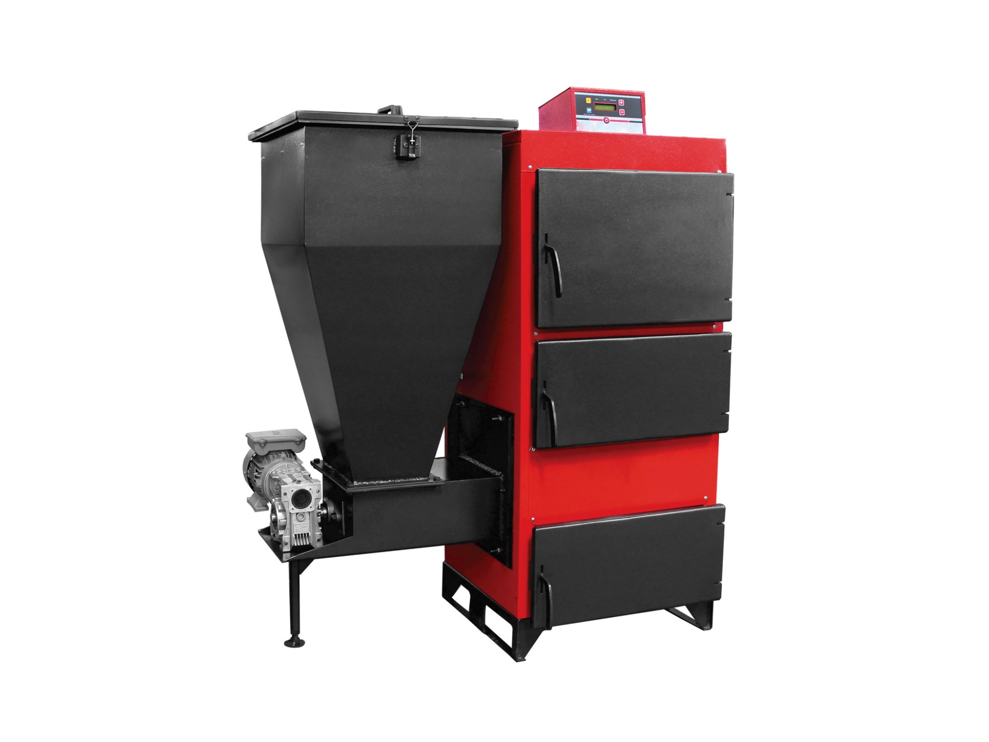 Стальной трехходовой твердотопливный котел Kentatsu VLK PRK-25