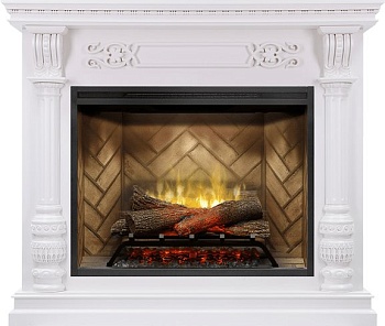 Каминокомплект Dimplex Nation - Белый дуб с очагом Revillusion RBF30