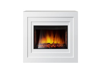 Каминокомплект Electrolux Cubo 30 с очагом EFP/P-3320RLS белый