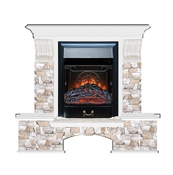 Каминокомплект Glenrich Бостон К Арбат (Magestic)