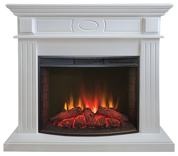Электрокамин RealFlame Leda 25,5 WT с Evrika 25,5